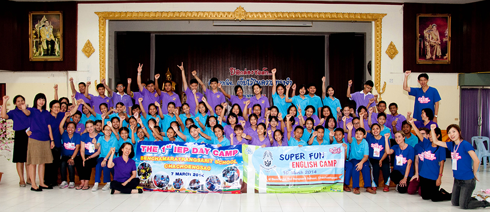 SUPER FUN ENGLISH CAMP @ โรงเรียนเบญจมราชรังสฤษฎิ์ วันที่ 10 มีนาคม 2557